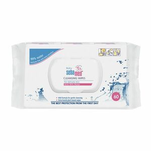 Sebamed Vlhčené ubrousky pro děti s 99 % vody Baby (Cleansing Wipes) 60 ks obraz