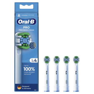Oral B Náhradní kartáčkové hlavice Precision Clean EB20 4 ks obraz