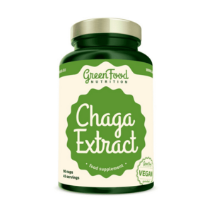 GreenFood Chaga Extract 90 kapslí obraz