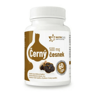 Nutricius Černý česnek 500 mg 60 kapslí obraz