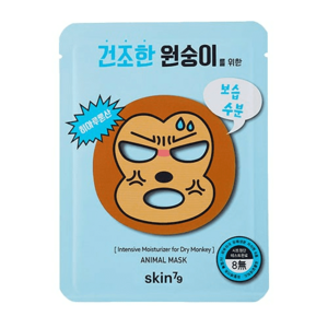 skin79 Sada hydratačních plátýnkových masek Animal Mask (Intensive Moisturizer for Dry Monkey) 10 x 23 g obraz