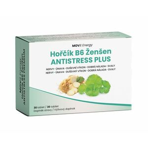 MOVit Energy Hořčík B6 Ženšen Antistress PLUS 30 tablet obraz