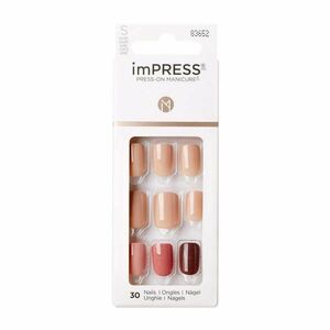 KISS Samolepící nehty imPRESS Nails Before Sunset 30 ks obraz
