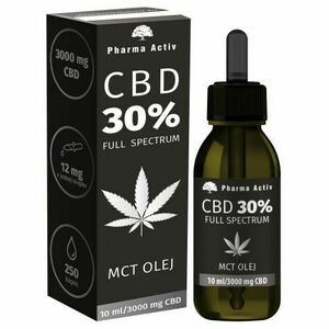 Pharma Activ CBD 30% MCT olej 3000 mg 10 ml obraz