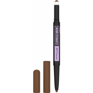 Maybelline Tužka a pudr na obočí Express Brow Satin Duo 02 Medium Brown obraz