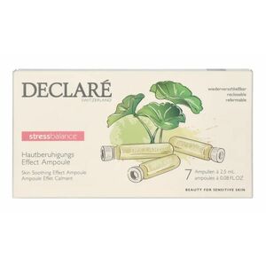 DECLARÉ Zklidňující pleťové ampule Stress Balance (Skin Soothing Effect Ampoule) 7 x 2, 5 ml obraz