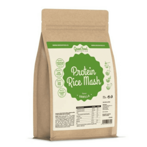 GreenFood Proteinová rýžová kaše vanilka 500 g obraz
