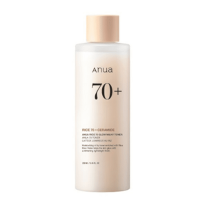 Anua Rozjasňující pleťový toner s rýžovým extraktem Rice 70 + Ceramide (Glow Milky Toner) 250 ml obraz