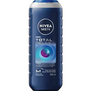 Nivea Relaxační sprchový gel Men Total Relax (Body, Face & Hair Shower Gel) 500 ml obraz