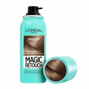 L'Oréal Paris Vlasový korektor šedin a odrostů Magic Retouch (Instant Root Concealer Spray) 75 ml 15 Cold Dark Brown obraz