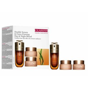 Clarins Dárková sada Double Serum & Extra-Firming Day & Night Ritual obraz