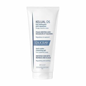 Ducray Čisticí gel pro podrážděnou pokožku Kelual DS (Anti-Scales Cleansing Gel) 200 ml obraz
