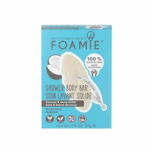 Foamie Hydratační sprchová péče Shake Your Coconuts (Shower Body Bar) 80 g obraz