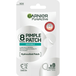 Garnier Hydrokoloidní neviditelné náplasti s BHA na nedokonalosti pleti Pure Active (Pimple Patch) 8 ks obraz