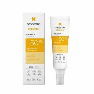 Sesderma Opalovací krém na obličej SPF 50 Repaskin Silk Touch (Facial Sunscreen) 50 ml obraz