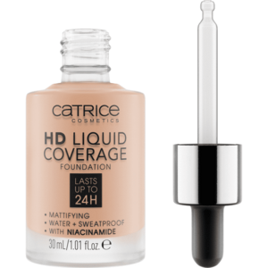 Catrice Tekutý make-up HD Liquid Coverage (Foundation) 30 ml 020 Rose Beige obraz