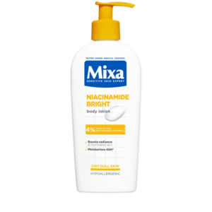 Mixa Tělové mléko pro suchou pokožku Niacinamide Bright (Body Lotion) 250 ml obraz