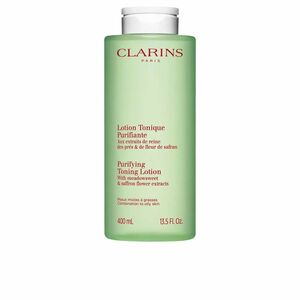 Clarins Tonizační voda pro smíšenou až mastnou pleť (Purifying Toning Lotion) 400 ml obraz