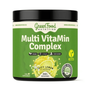 GreenFood Multi VitaMin Complex 240 g Juicy lemon obraz