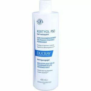 Ducray Mycí gel na obličej a tělo pro pokožku se sklonem k lupénce Kertyol PSO (Cleansing Gel) 400 ml obraz