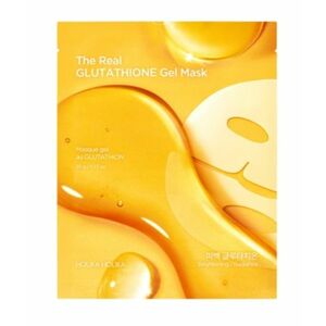 Holika Holika Hydrogelová maska pro rovnoměrný tón pleti The Real (Glutathione Gel Mask) 35 g obraz