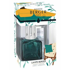 Maison Berger Paris Dárková sada katalytická lampa Glacon zelená + náplň Water Mint 250 ml obraz