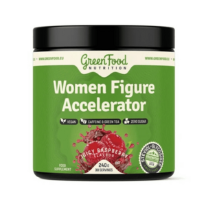 GreenFood Women Figure Accelerator 240 g Juicy raspberry obraz