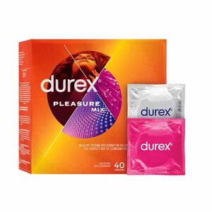 Durex Kondomy Pleasure MIX 40 ks obraz
