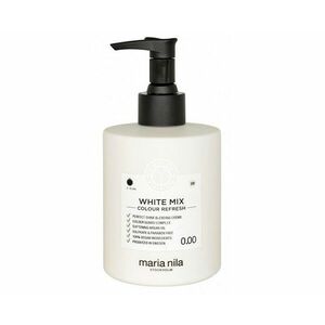 Maria Nila Vyživující maska bez barevných pigmentů k dotvoření pastelových odstínů White (Colour Refresh Mask) 300 ml obraz