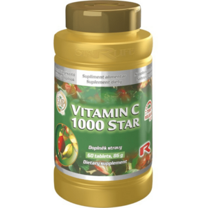 STARLIFE Vitamín C 1000 STAR 60 ks obraz