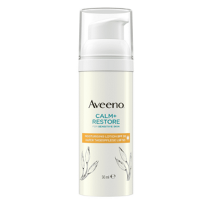 Aveeno Hydratační mléko SPF 50 Calm+Restore™ (Moisturising Lotion) 50 ml obraz