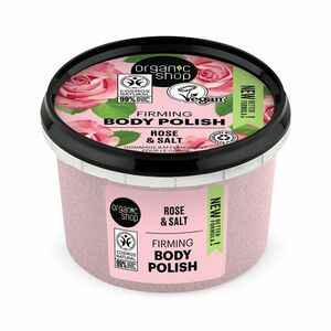 Organic Shop Tělový peeling Rose & Salt (Body Polish) 250 ml obraz