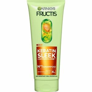 Garnier Šampon pro suché a krepaté vlasy Fructis Keratin Sleek (Shampoo) 200 ml obraz