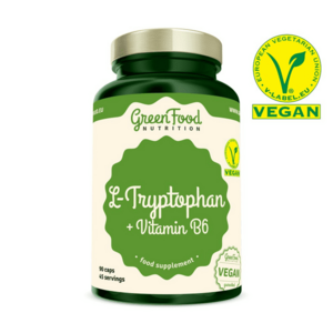 GreenFood Nutrition L-Tryptophan 90 kapslí obraz
