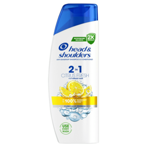 Head & Shoulders Šampon a kondicionér pro mastné vlasy 2v1 Citrus Fresh (Anti-Dandruff Shampoo & Conditioner) 330ml obraz
