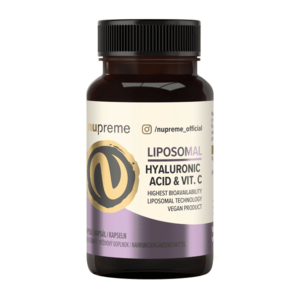 Nupreme Liposomal kyselina hyaluronová + vitamín C 30 kapslí obraz