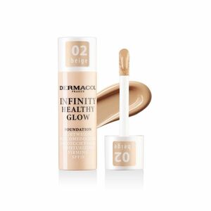 Dermacol Lehký rozjasňující make-up (Infinity Healthy Glow Foundation) 20 g 02 BEIGE obraz