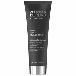 ANNEMARIE BORLIND Černá maska 2 v 1 (2 in 1 Black Mask) 75 ml obraz