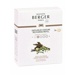 Maison Berger Paris Náhradní náplň do difuzéru do auta Olive Tree (Car Diffuser Recharge/Refill) 2 ks obraz