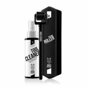 Angry Beards Váleček na růst vousů s čističem (Beard Roller & Tool Cleaner) 50 ml obraz