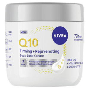 Nivea Zpevňující remodelační tělový krém Q10 (Firming and Rejuvenating Body Zone Cream) 400 ml obraz