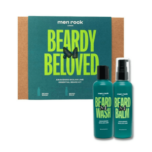 Men Rock London Dárková sada péče o vousy Sicilian Lime (Beard Duo Kit) obraz
