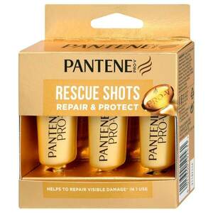 Pantene Pohotovostní ampule pro poškozené vlasy Repair & Protect (Rescue Shots) 3 x 15 ml obraz