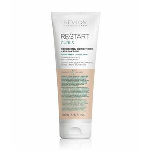 Revlon Professional Bezoplachový vyživující kondicionér pro kudrnaté a vlnité vlasy Restart Curls (Nourishing Conditioner) 200 ml obraz