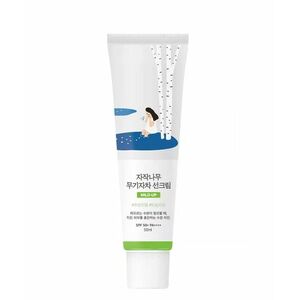 ROUND LAB Ochranný krém SPF 50+ Birch Juice Moisture Mild-Up (Suncreen Cream) 50 ml obraz