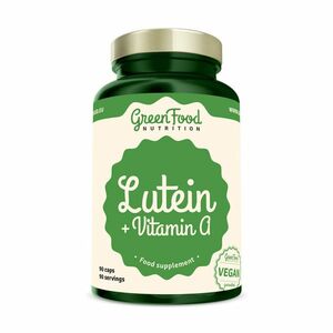 GreenFood Lutein + Vitamin A 90 kapslí obraz