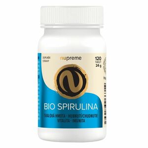 Nupreme Spirulina 120 tablet BIO obraz