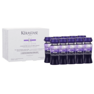 Kérastase Neutralizační kúra proti žlutým tónům vlasů Fusio-Dose (Anti-Brass Restoring Purple Care) 10 x 12 ml obraz