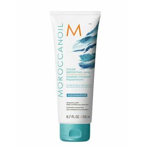 Moroccanoil Tónující maska na vlasy Aquamarine (Color Depositing Mask) 30 ml obraz