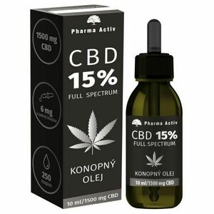Pharma Activ CBD 15% konopný olej 10 ml obraz